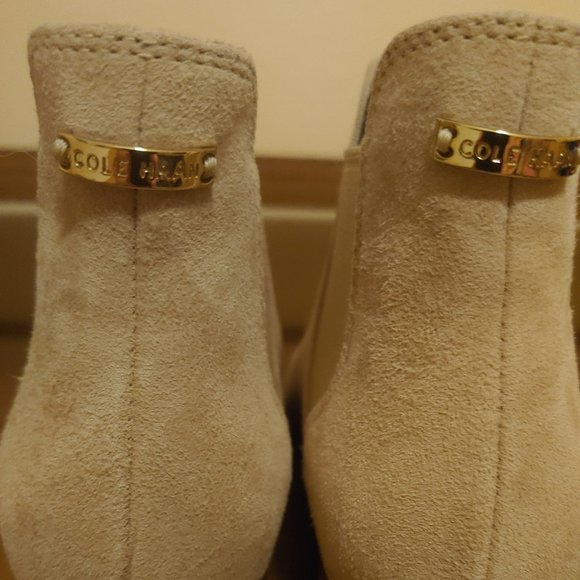 Cole Hann beige  Grand OS booties NEW - Picture 9 of 16